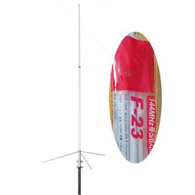 comprare Diamonds F23 F23H antenna 4,53m di alto guadagno VHF stazione base in fibra di vetro antenna con grafico di taglio fabbricazione online