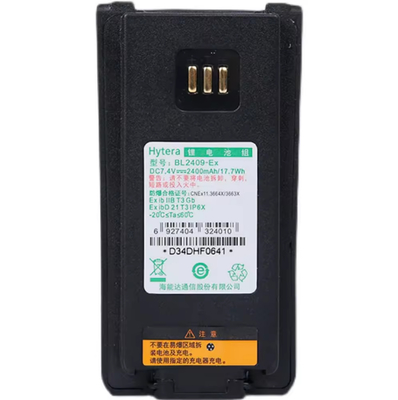 comprare Batteria BL2409 Ex Batteria ricaricabile radio a due vie Batteria Li-ion intrinsecamente sicura Batteria al litio a prova di esplosione fabbricazione online
