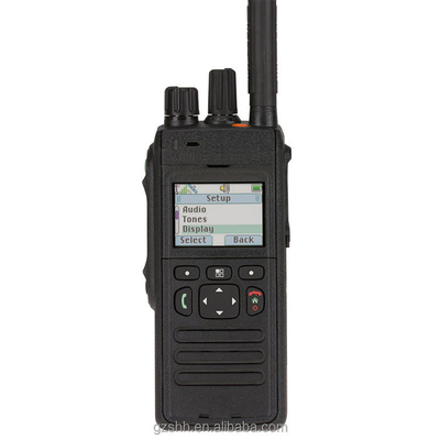 comprare Comunicazione a lunga distanza Motorola Radio Walkie Talkie con gamma di frequenza 350-470MHz/800MHz fabbricazione online