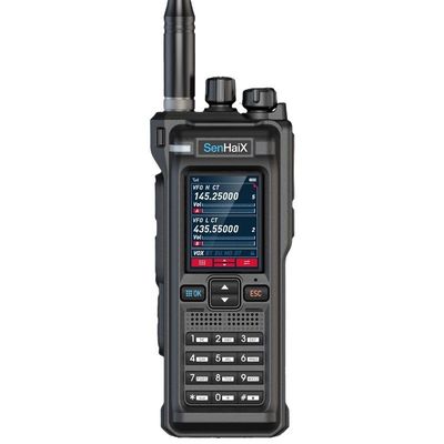 comprare SenHaix GT-12 Walkie Talkie 10W UHF VHF Bluetooth a lungo raggio fabbricazione online