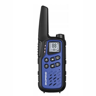 comprare IPX4 Waterproof 5W Output Power UHF Walkie Talkie with 0-5km Talk Range and Rechargeable Battery fabbricazione online