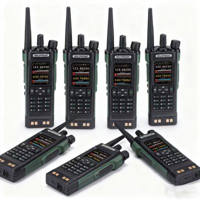 comprare Baofeng UV-32 High Power 10W Walkie-Talkie with 0-10KM Talk Range and IPX6 Water Resistance Digital DMR Two-Way Radio fabbricazione online