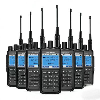 comprare Baofeng UV-22GD 5W VHF UHF 3 Band Walkie Talkie con funzione NOAA e trasmettitore a lungo raggio fabbricazione online