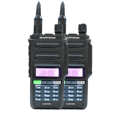 comprare IP67 impermeabile VHF UHF Baofeng UV9R Pro Two Way Radio Walkie Talkie fabbricazione online