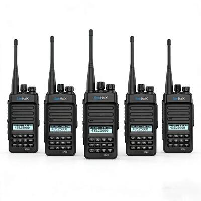 comprare SHX-5720 Walkie Talkie analogico a due vie a lungo raggio a due canali con batteria a lunga durata, portata 0-3KM, per parrucchieri, catering, saloni di bellezza fabbricazione online