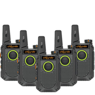 comprare Chierda TC18 Walkie Talkie Two Way Radio con doppia ricarica PTT tipo C e protezione anti-cracking fabbricazione online