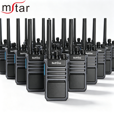 comprare BelFone BF-AP3016 Walkie-talkie radio bidirezionale portatile compatto UHF con porta Type-C fabbricazione online