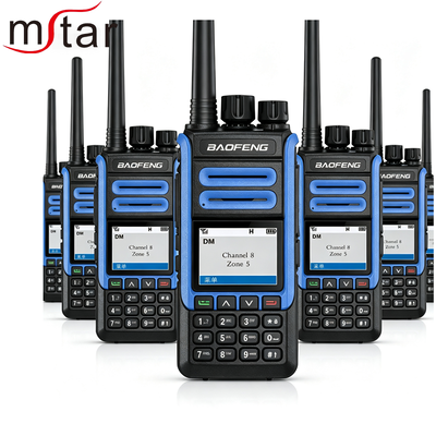 comprare Radio mobile digitale Baofeng DR-1802U Walkie Talkie con autonomia di 5-10 km e batteria da 2500-3000 mAh fabbricazione online