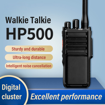 Radio digitale a due vie HP500 GPS Bluetooth UHF VHF DMR professionale portabile Radio a due vie Walkie Talk