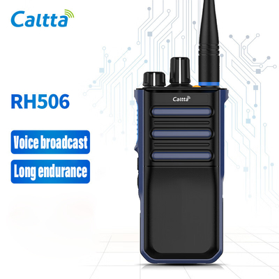 Radio digitale a due vie RH506 senza fili Digital Railway Voice Broadcast Long Endurance Walkie Talkies professionali