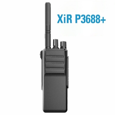 Radio digitale a due vie XIR P3688+ Funzione GPS digitale analogica portatile DMR Alarme di emergenza