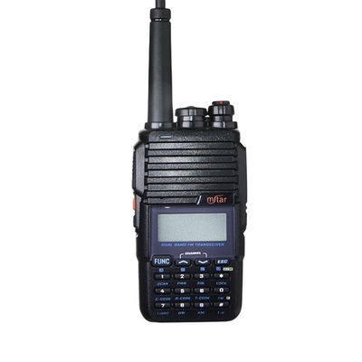 Distanza lunga VHF UHF Sicurezza voce FM portabile sicurezza walkie talkie trasmettitore M-UV3 8 watt
