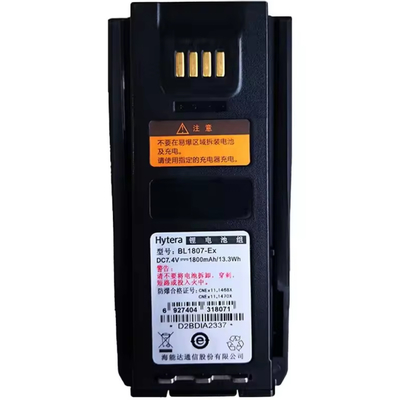 Batteria BL1807-Ex 1800mah Batteria Li-ion a prova di esplosione per Hytera walkie talkie PD710Ex PD790Ex Radio bidirezionale