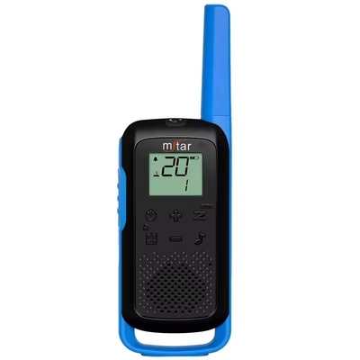 Radio digitale a due vie T62 Viaggi all'aperto Viaggi all'aperto Blu 20 Portatile Professionale Maggiore un interfono Frequenza pubblica