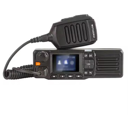 2024 Autobus Automobile Intercom Veicolo montato 2 Way Radios 4G Full Network Terminal di auto Supporta la funzione GPS