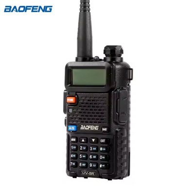 UVA-5R Walkie Talkie 1800MAh Capacità della batteria agli ioni di litio e intervallo di frequenza 400-480MHz