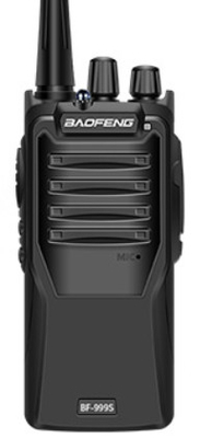 5W radio analogica a due vie BF-999s portabile a lunga distanza walkie-talkie a banda singola 3-7KM