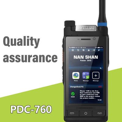 PDC760 Comunicazione crittografata impermeabile Octa-core GPS Dual Bluetooth Walkie Talkie