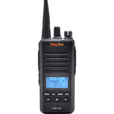 C34 IP54 impermeabile impermeabile alla polvere allarme di emergenza modalità diretta walkie-talkie digitale