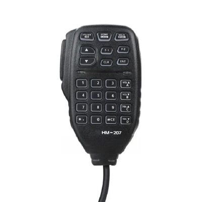 HM-207 PTT Trasmettitore a lungo raggio impermeabile Walkie Talkie nero Microfono altoparlante