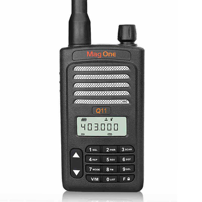 Q11 Walkie Talkie portatile con crittografia delle chiamate CTCSS FM Radio Noise Reduction Long Range