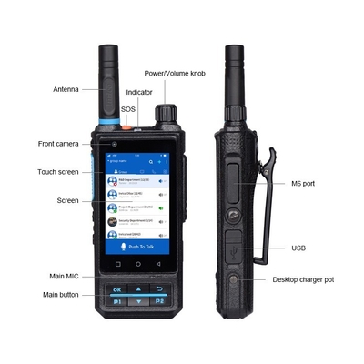 Inrico S200 Big Display 4G LTE Camera frontale 2MP Wi-Fi One-Click SOS GPS Video/Voice