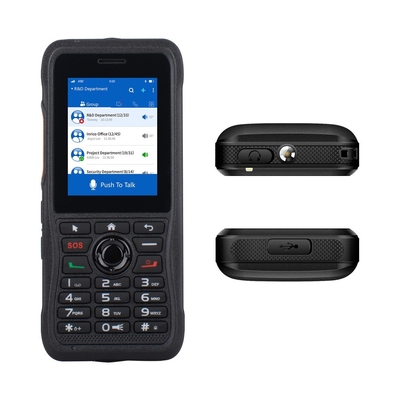 inrico T310R POC Radio a lunga distanza a doppio raggio 3400mAh Capacità della batteria POC Radio a lunga distanza a doppio raggio Tempo di attesa fino a 32 ore Tasto SOS incluso