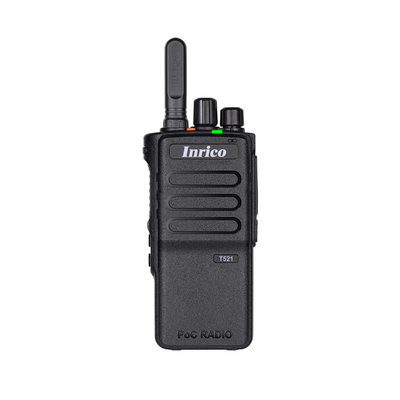 INRICO T521 PoC Radio a lunga distanza a due vie IP66 impermeabile e impermeabile alla polvere radio wireless a due vie Radio PoC innovativo di Inrico per utenti industriali