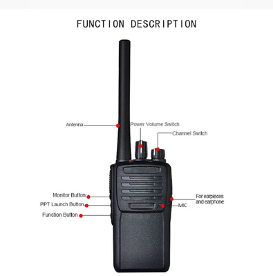 Digital Motorola VZ-D281 TWO WAY RADIO Walkie Talkie Lungo raggio per avventure all'aria aperta
