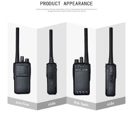 Motorola VZ-D281 Radio a due vie 5-10km di raggio con frequenza VHF UHF e 32 canali di archiviazione