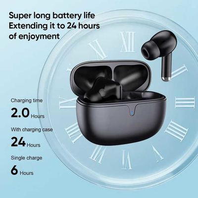 Ingrosso Cancellazione del rumore Auricolari auricolari Bluetooth Auricolari LED Digital Display Air Earphone ENC Auricolari wireless Auricolari in-ear Auricolari
