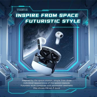 Accessoari OEM per due vie Radio Cancellazione del rumore ambientale ENC TWS Bluetooth Earbuds Semi-in-ear Fattore di forma