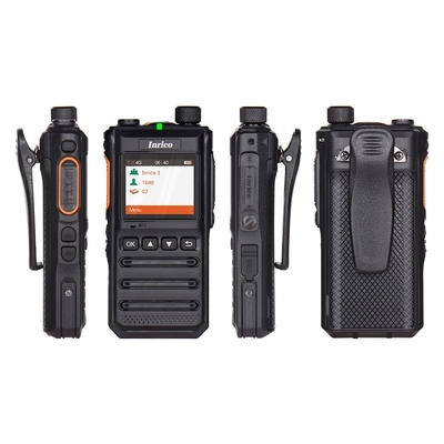 Inrico T640 POC Long Distance Two Way Radio 2.8' HD Display POC Long Distance Two Way Radio con rating IP54 e fotocamera frontale 2MP ad alta definizione