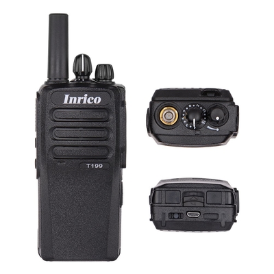 Inrico T199 POC Radio a lunga distanza a due vie a doppia trasmissione a raggio esteso Rete di comunicazione 2G/3G/4G/WiFi prestazioni ed efficienza non specificate