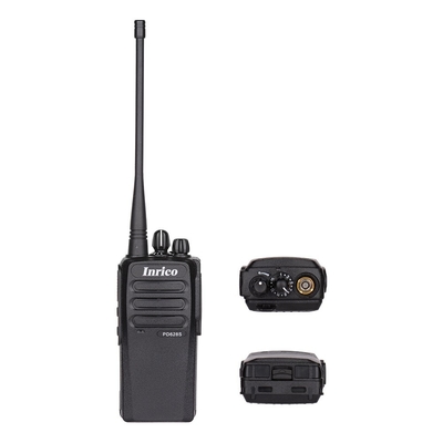 inrico PD660 Radio a doppio senso impermeabile 15 ore di tempo di conversazione Modalità DMR e sensibilità analogica 12db SINAD 0.25μV Trasmettitore portatile a prova di schizzi