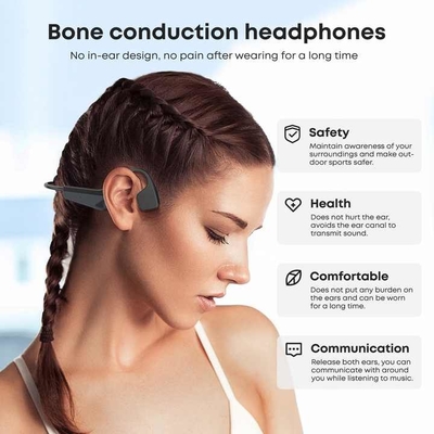 Langsdom Sport cuffie bluetooth accessori per radio a due vie aggiornare la vostra esperienza di ascolto con Bluetooth auricolare conduzione ossea