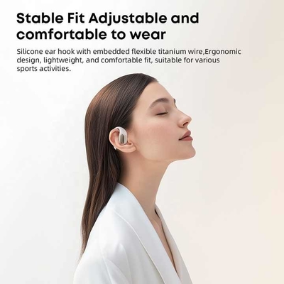 Auricolare stereo basso 500mAh con auricolare bluetooth senza fili con conduzione ossea