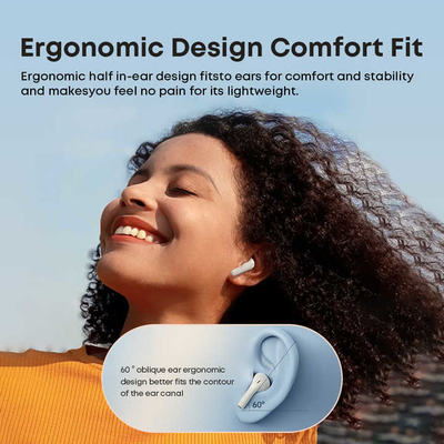 Langsdom Wireless Earbud 5.3 Auricolari basso stereo 2024 Cancellazione del rumore Auricolari 32H Dual Mic Call Auricolari Bluetooth