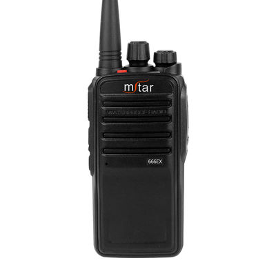 MSTAR DP666EX Walkie Talkie Antideflagrante Impermeabile 5W UHF VHF