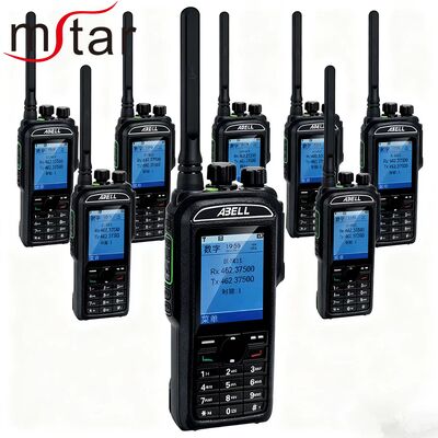 ABELL A780T Allarme di emergenza DMR Radio portatile digitale analogica IP67 Impermeabile Ricetrasmittente