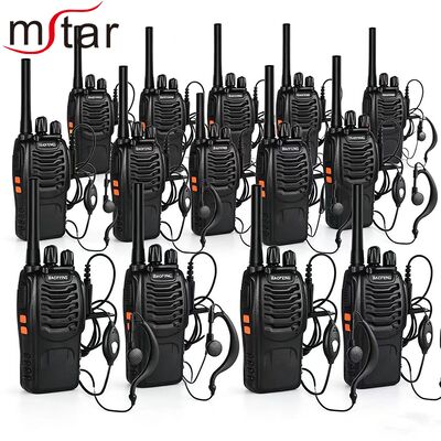 Baofeng BF-888S Plus UHF Walkie Talkie con autonomia da 3-5 km