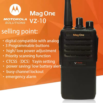 VZ-10 originale ad alta potenza impermeabile portatile radio walkie-talkie bidirezionale con telecomando per uso esterno